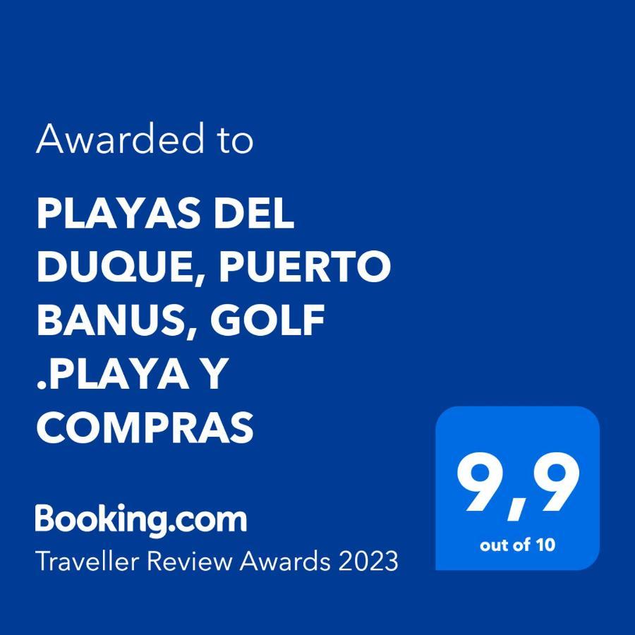 Playas Del Duque, Puerto Banus, Golf .Playa Y Compras Apartman Marbella Kültér fotó